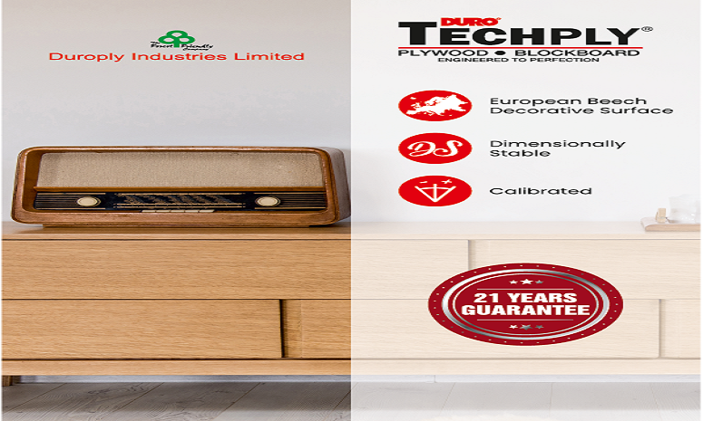 Duroply Launches India's First Ready to Use Plywood & Board, 'Techply'