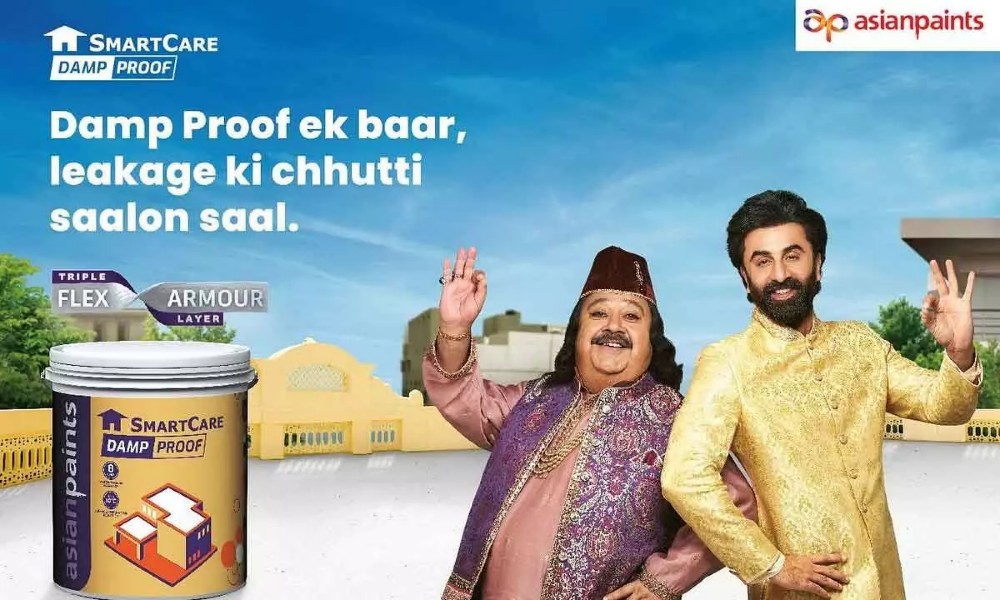 Asian Paints New Campaign Featuring Ranbir Kapoor & Manoj Pahwa