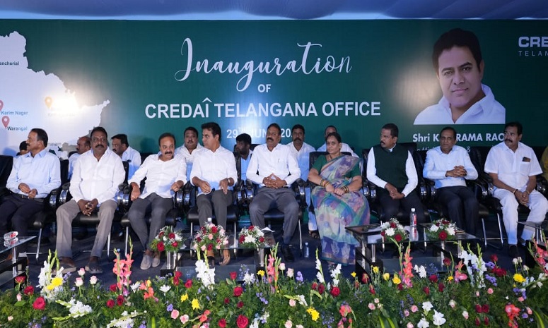 CREDAI Telangana Checks into its New Office