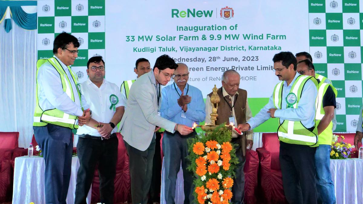 ReNew Launches Solar, Wind Energy Plant in Karnataka