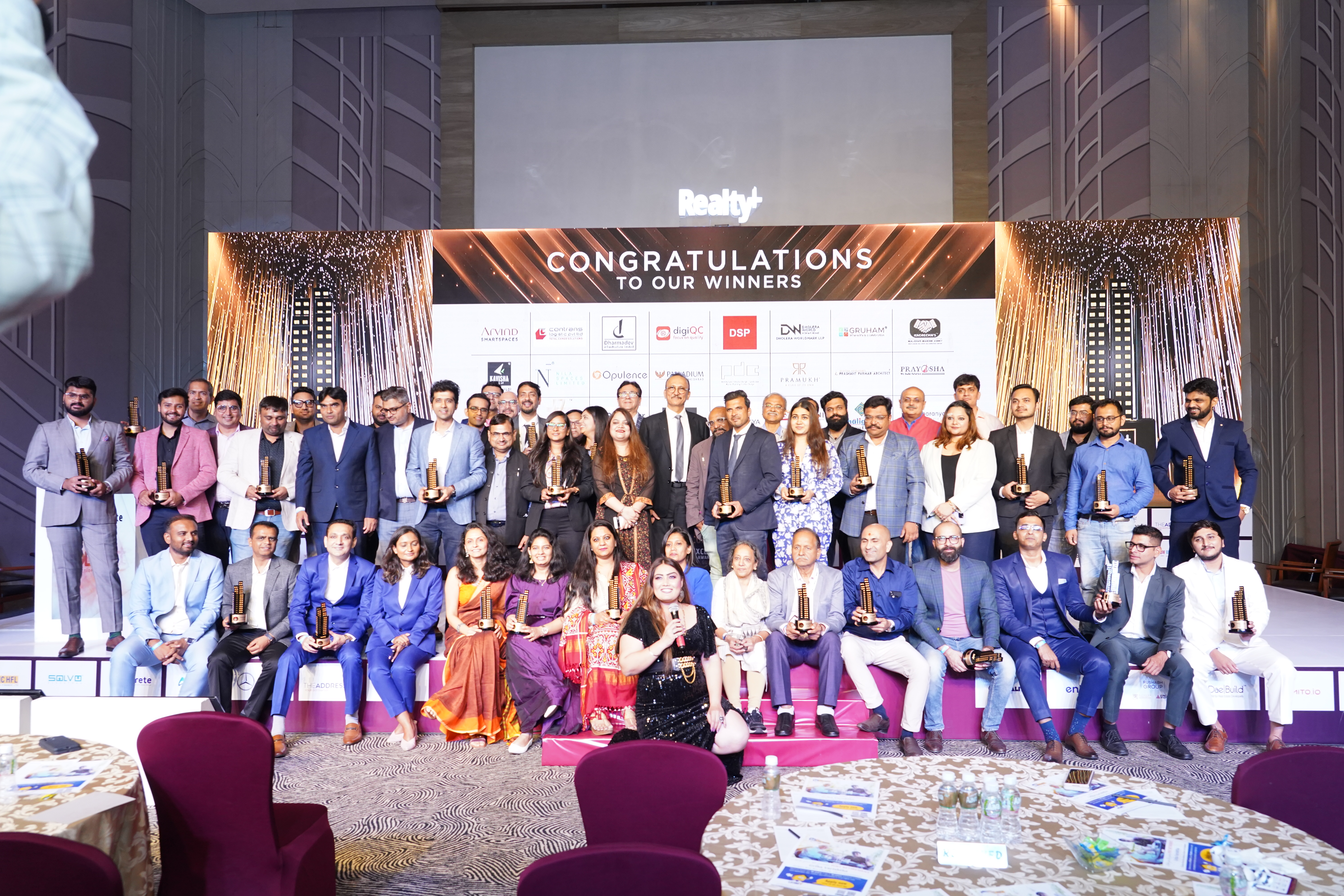 Gujarat Realty Stars Converge At 15th Realty+ Conclave & Excellence Awards 2023