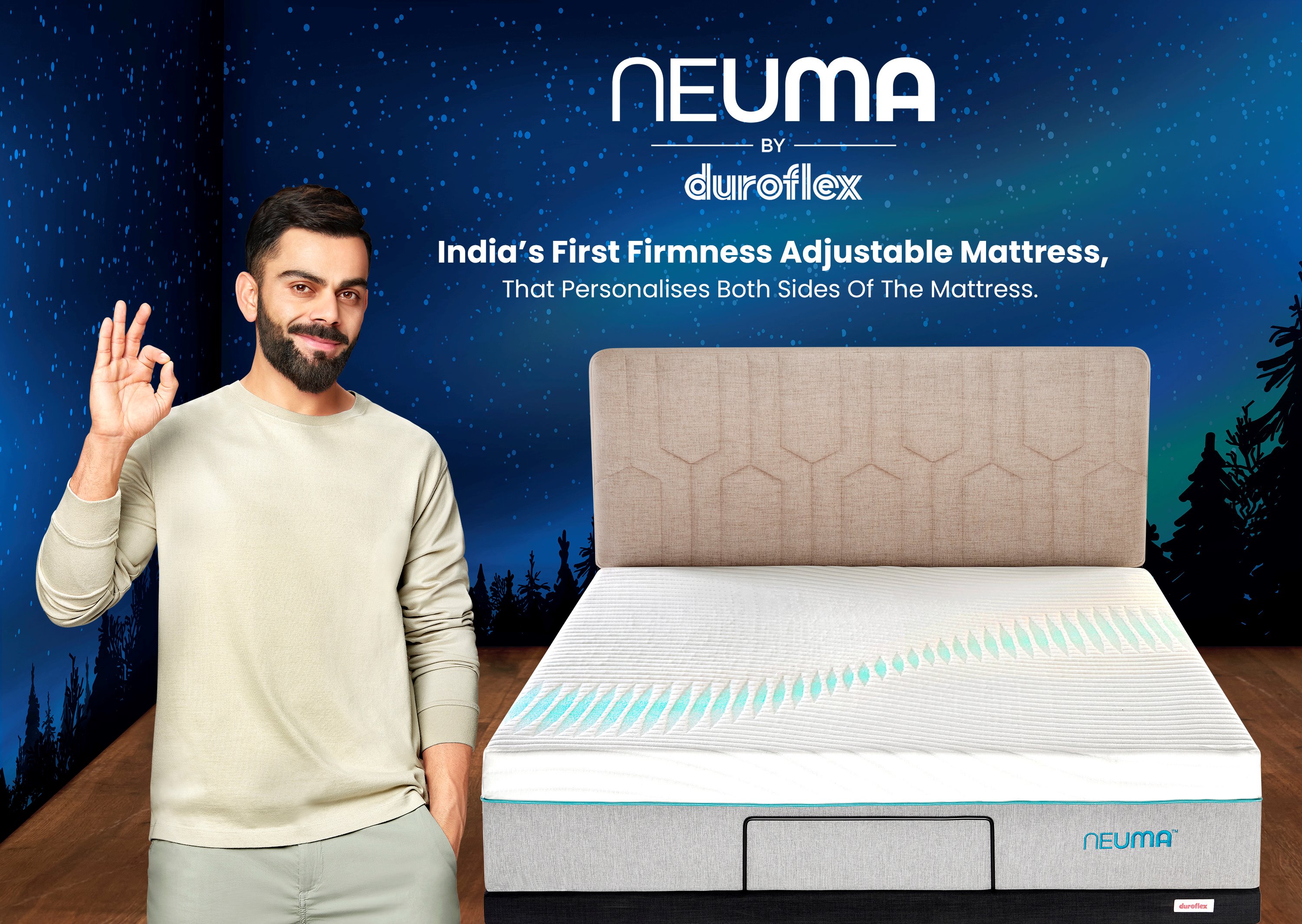 Duroflex Launches Neuma - India’s First Firmness Adjustable Mattress