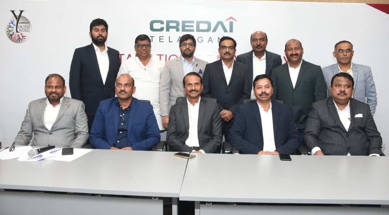 CREDAI Telangana Announces New Office Bearers