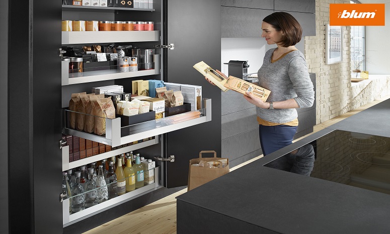 Blum Introduces Space Tower For Storage Units