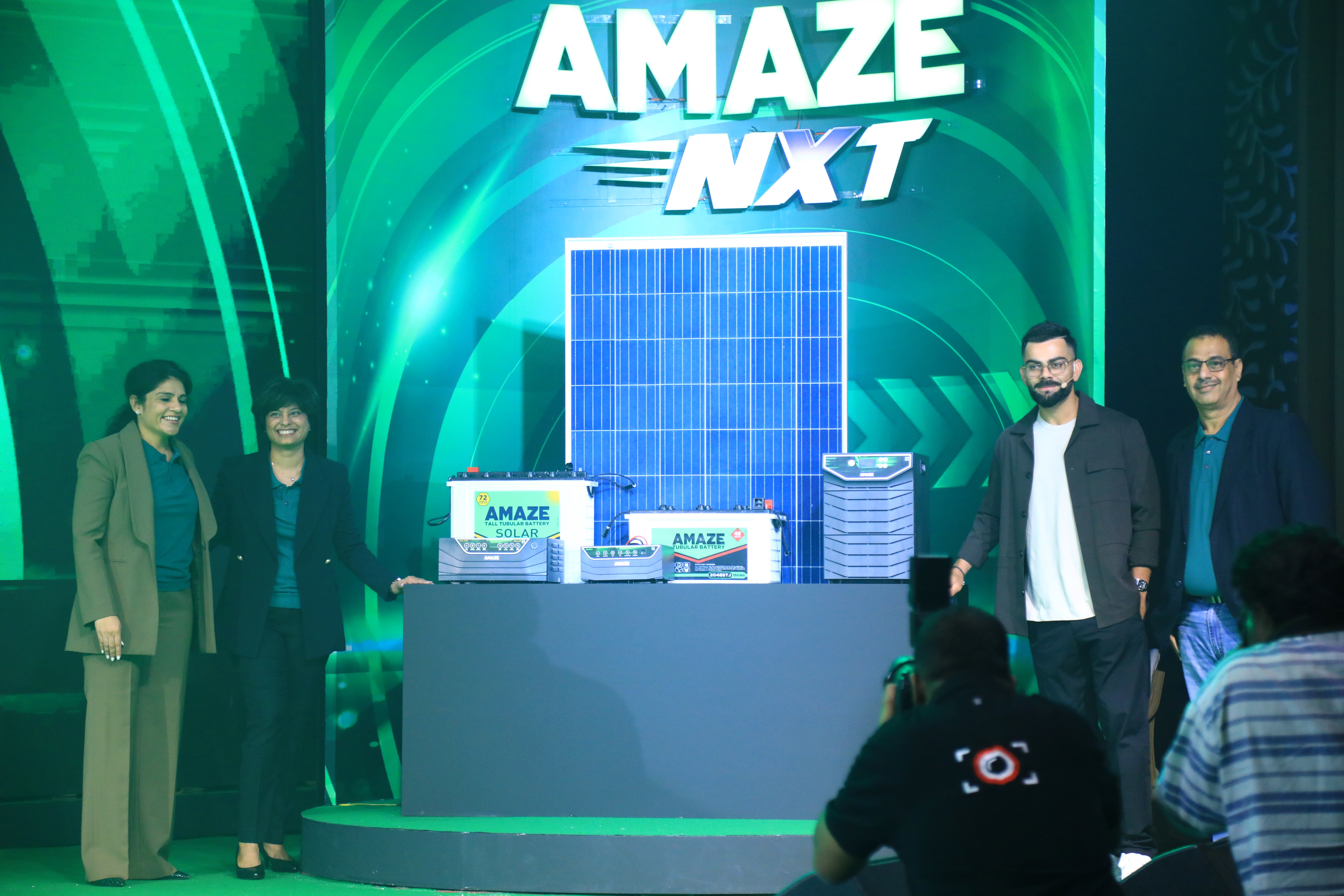 Amaze Unveils Range Of Inverter, Batteries & Solar Products