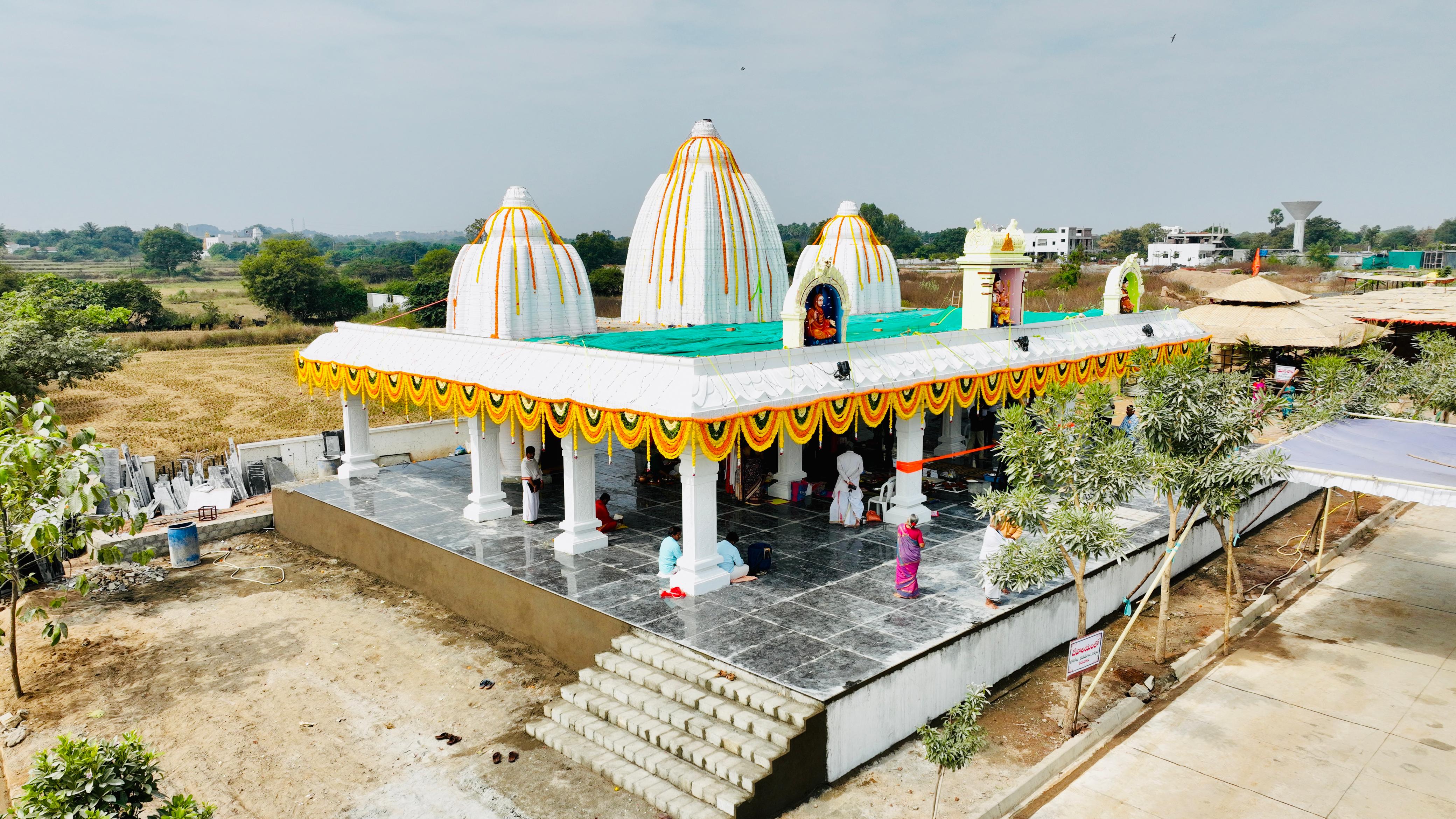 World’s First 3D Printed Temple In Siddipet