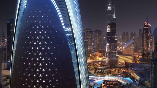 Mercedes-Benz First Branded Residential Skyscraper In Dubai