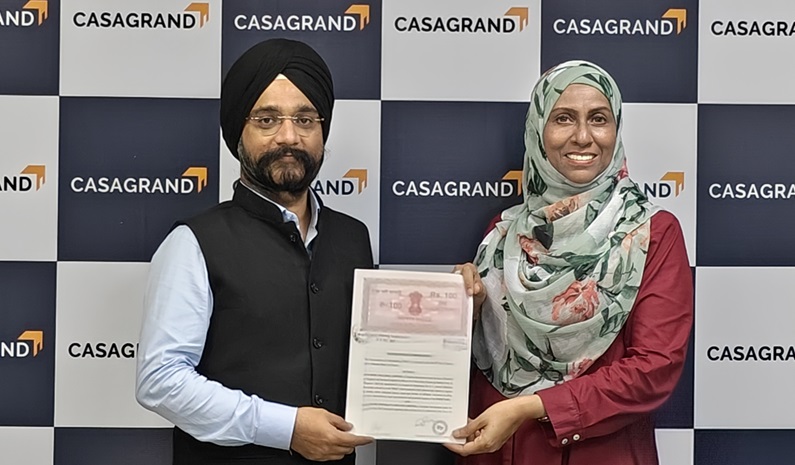 Casagrand Contracts Pvt Ltd Partners With Singapore's Shine Goglobal Ltd