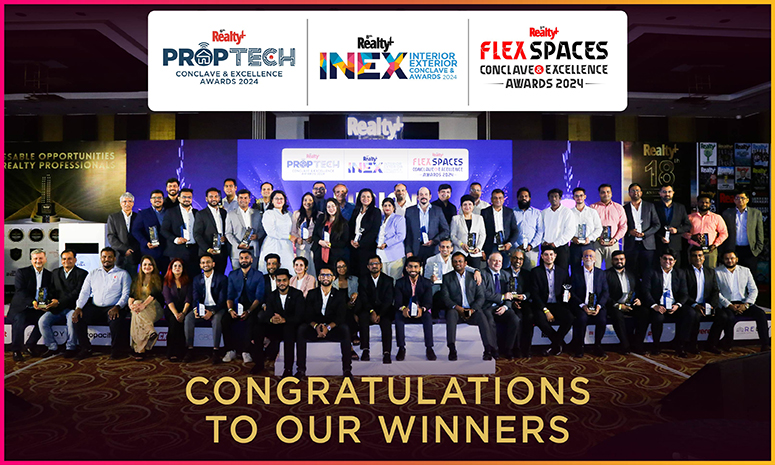 Grand Finale of Realty+ Proptech; Flex-Spaces & INEX Conclave & Awards 2024