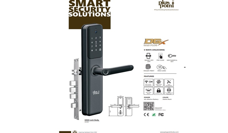 Plus Point Introduces Digital Smart Lock