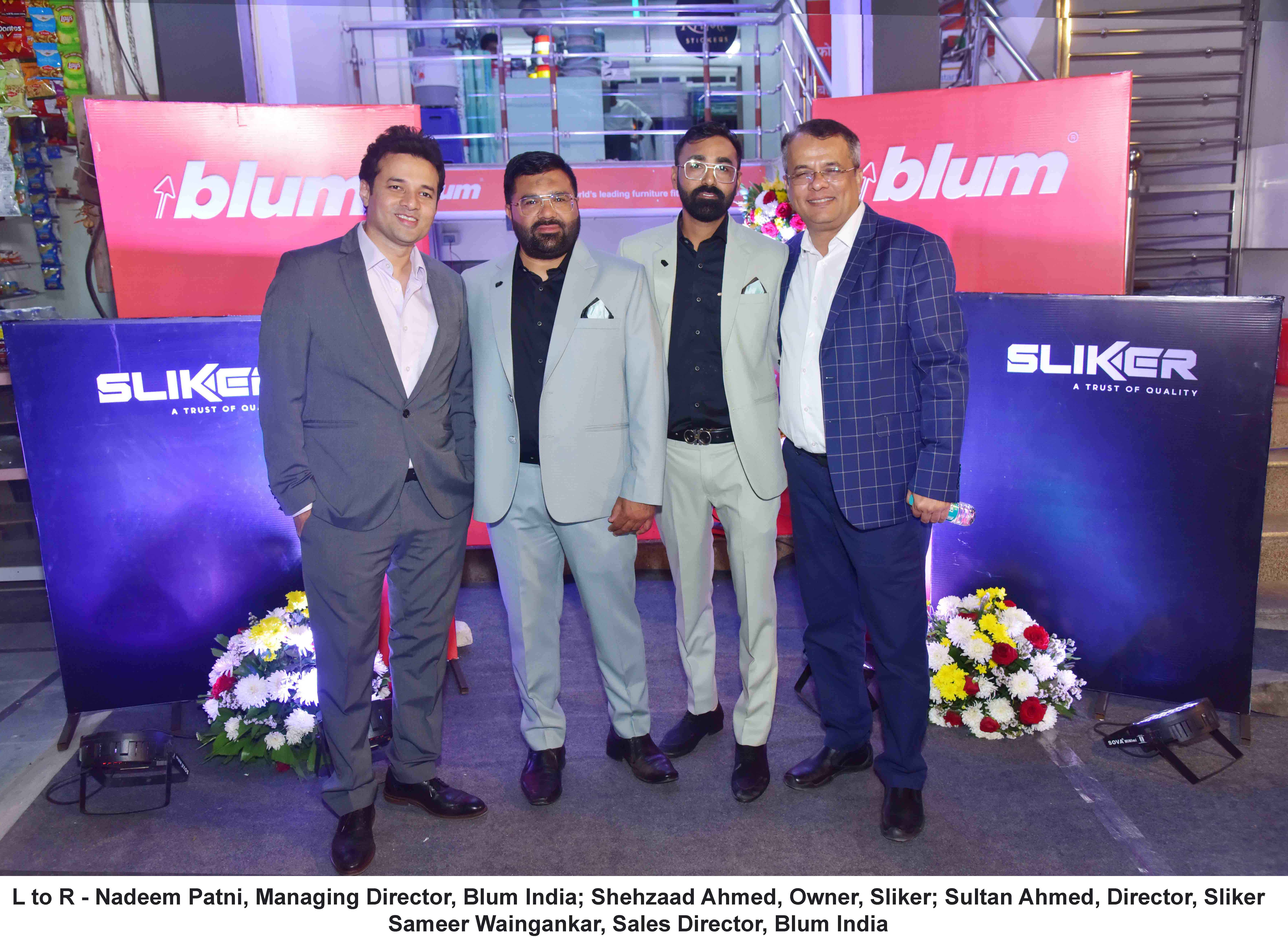 Blum India Inaugurates New Distributor Showroom ‘Sliker India’ In Jodhpur