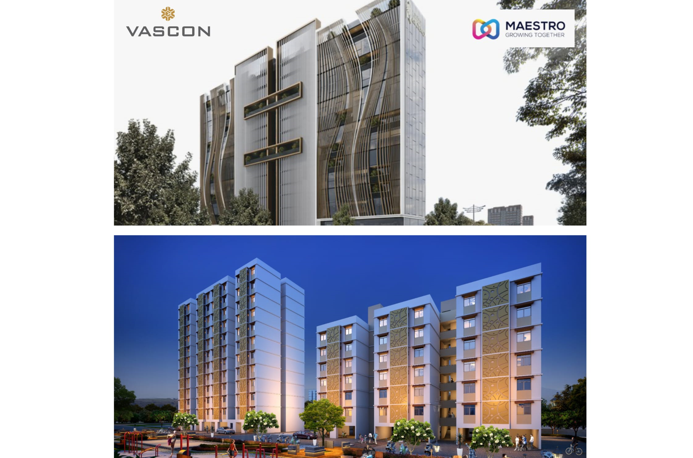 Maestro Realtek Partners With Vascon For New Projects In Pune