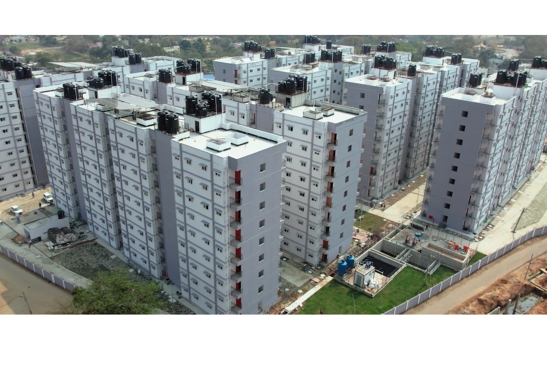 Magicrete Completes India’s 1st Mass Housing Using 3D Modular Precast System