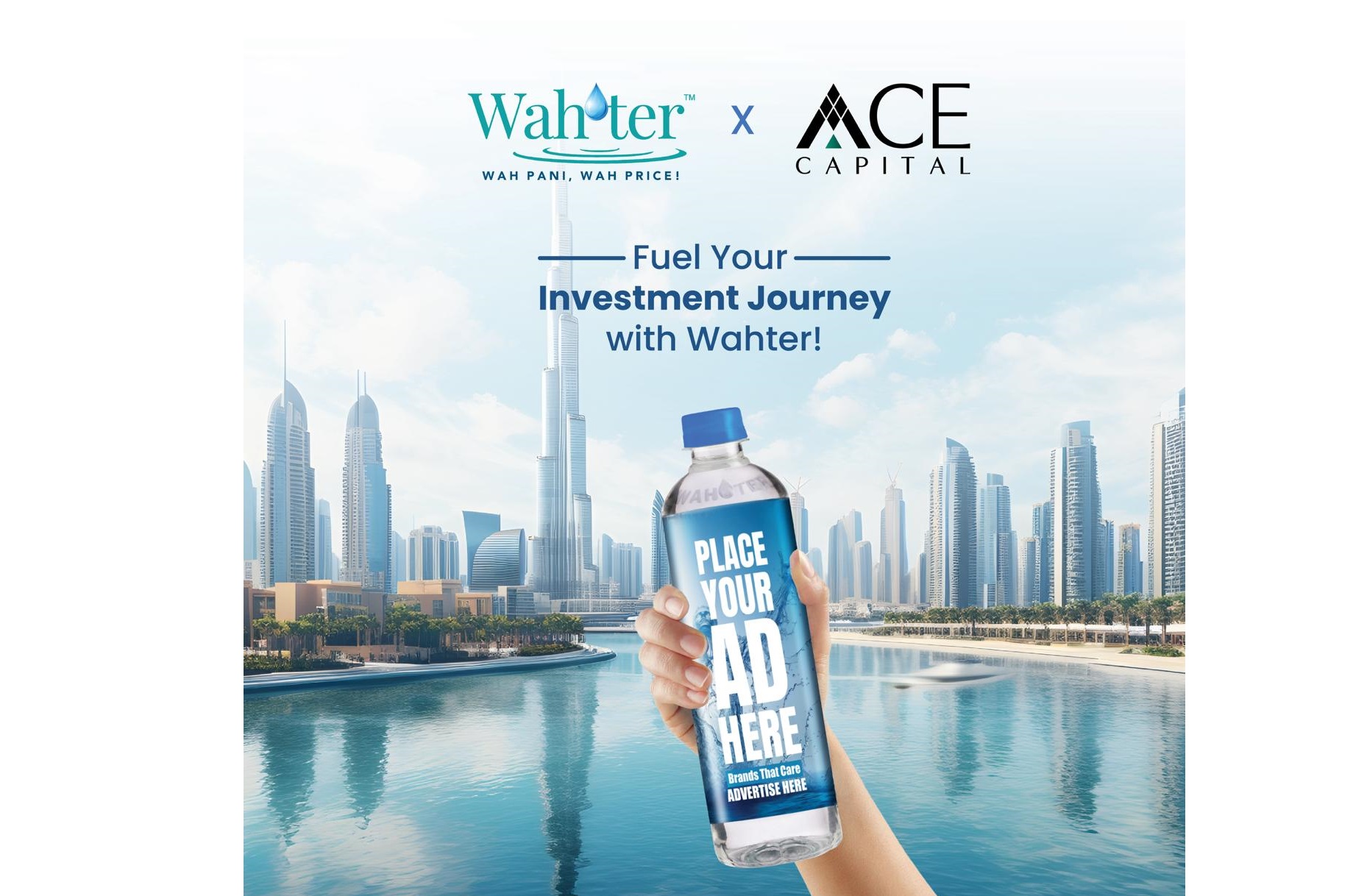 Dubai’s Ace Capital Partners With India’s Water Bottle Brand Wahter