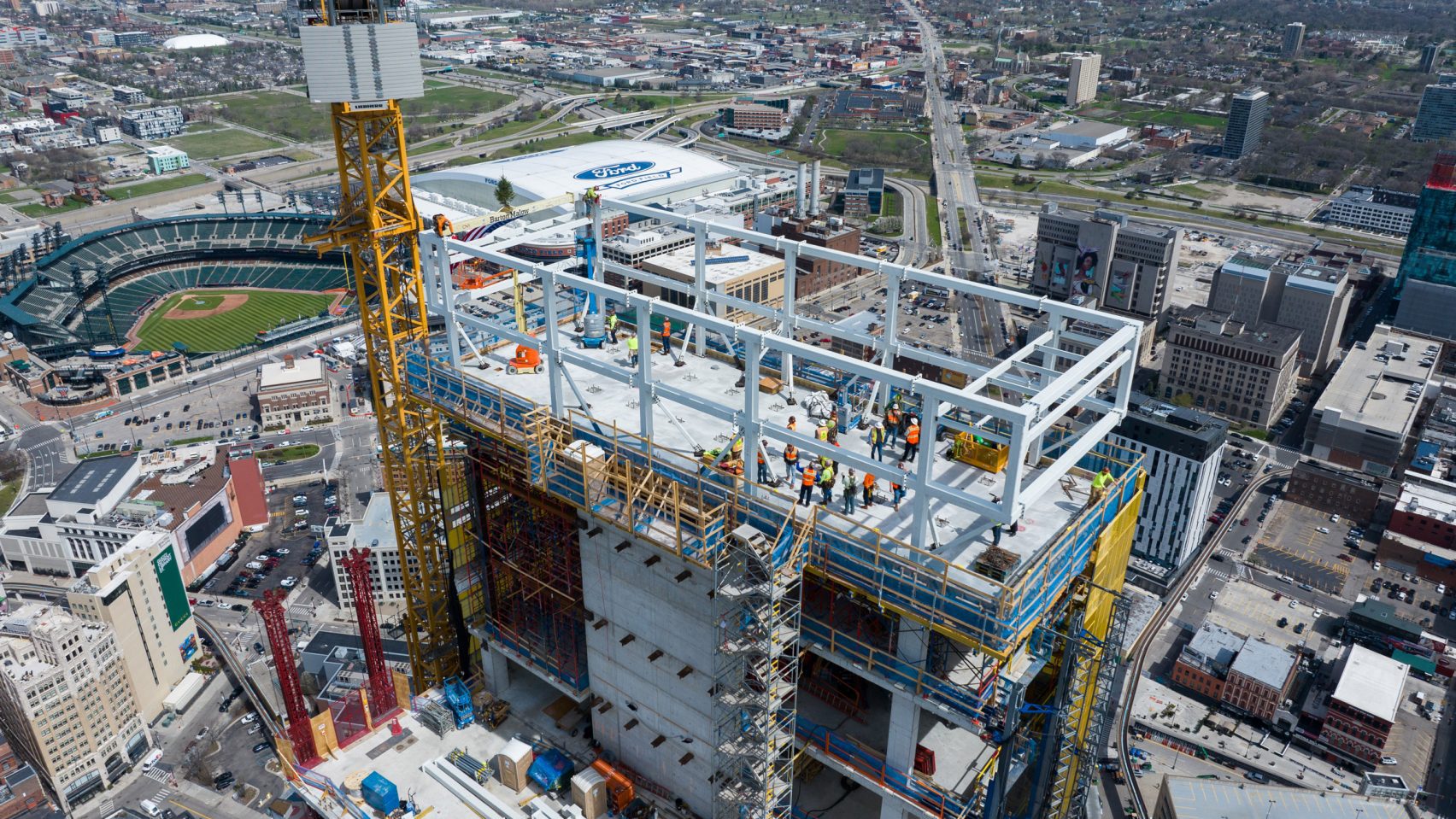 207 Mt Tall ‘The Tower’ Becomes Detroit’s Second-Tallest Building