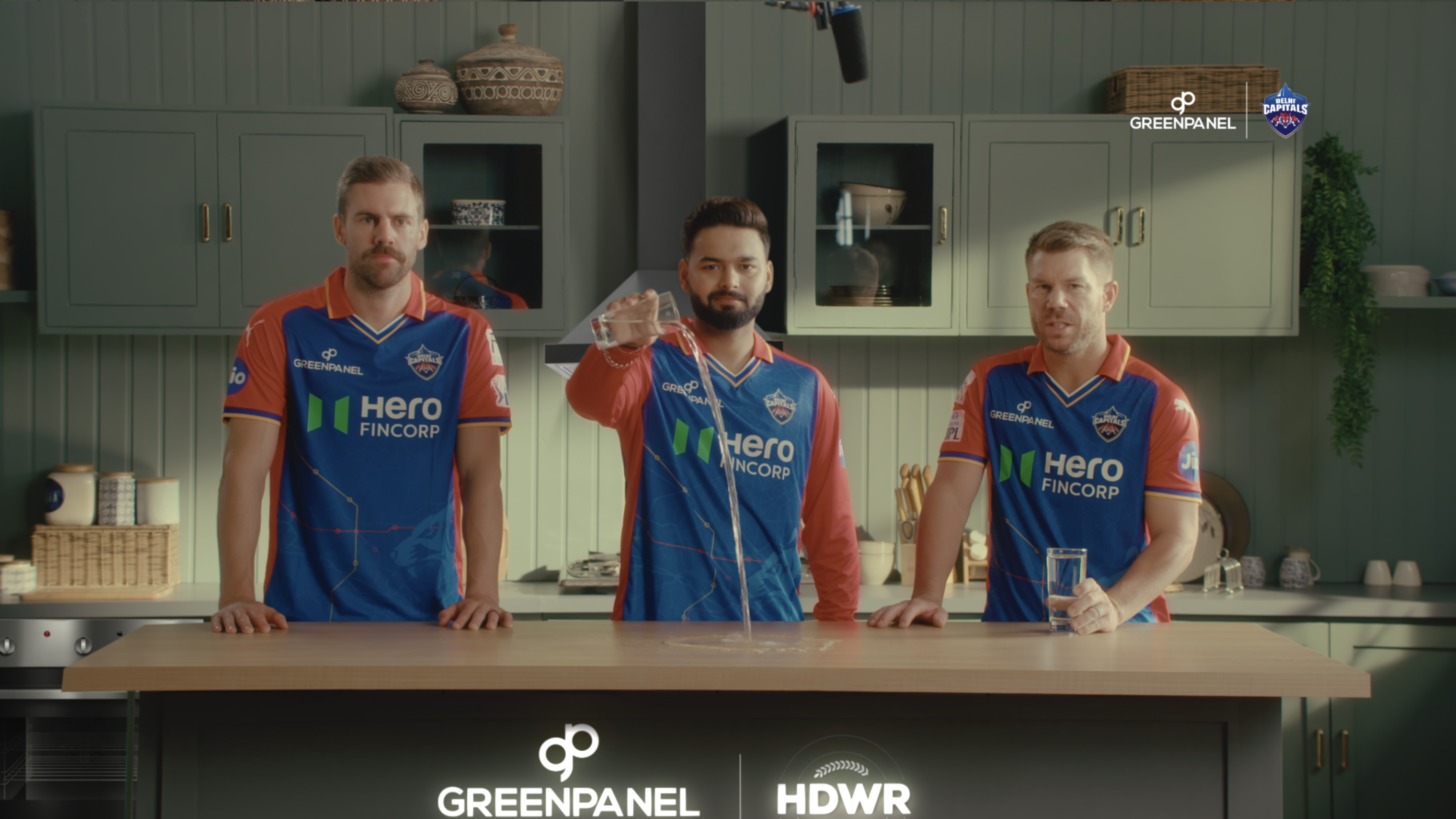 Greenpanel New TVC Features Delhi Capitals’ Players