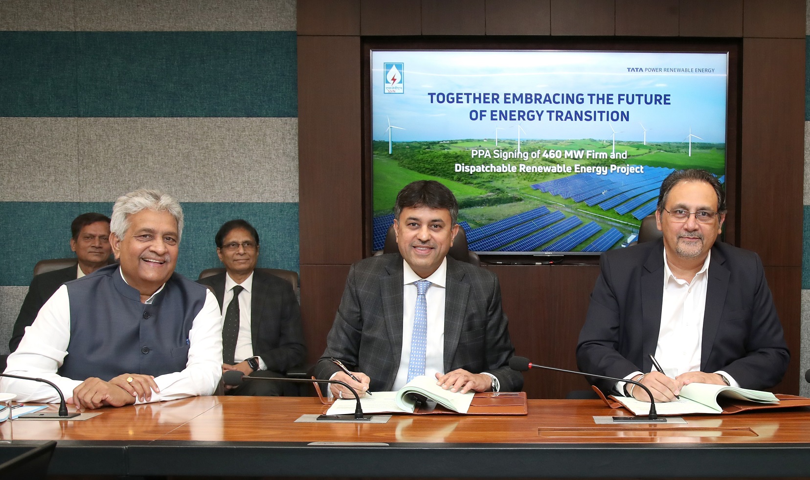 Tata Power Renewable Energy Ltd Signs PPA With SJVN Ltd