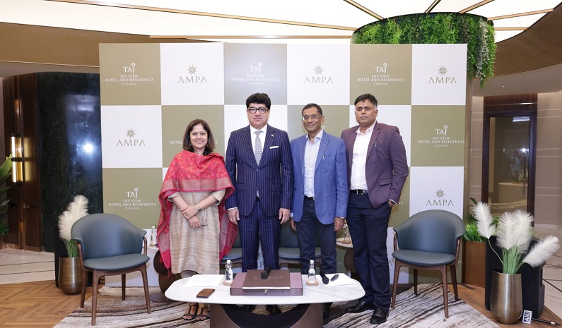 Ampa Group Partners With Indian Hotels Company (IHCL) In Chennai
