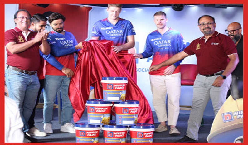 Nippon Paint Launches Weatherbond 8 With RCB Stars