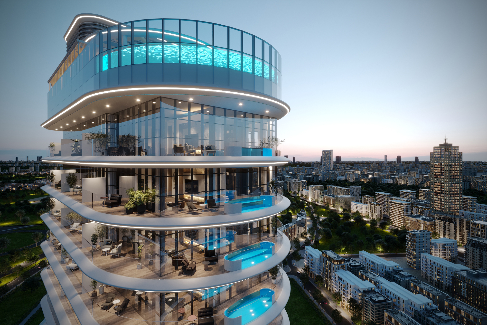 Acube Developments ‘Electra’ 38-Floor Residential Tower In Jumeirah Village Circle