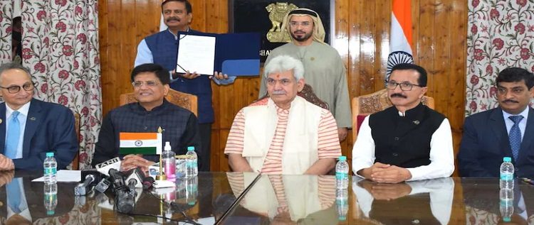 J&K MoU with Dubai to Develop Real Estate & Industrial Parks