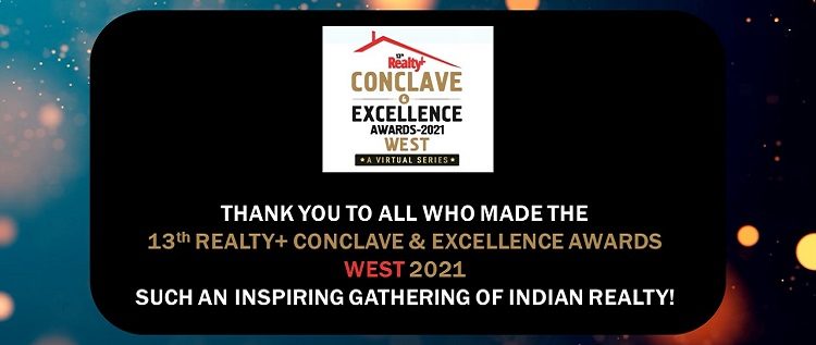 Stars of Indian Realty Descend at 13th Realty+ Conclave & Excellence Awards 2021 West