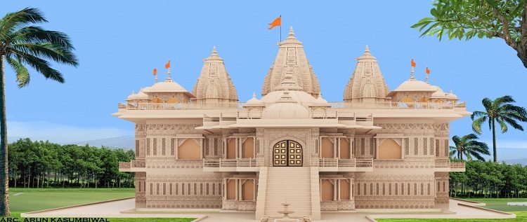 Ayodhya Ram Mandir Replica by Trehan Developers in Alwar