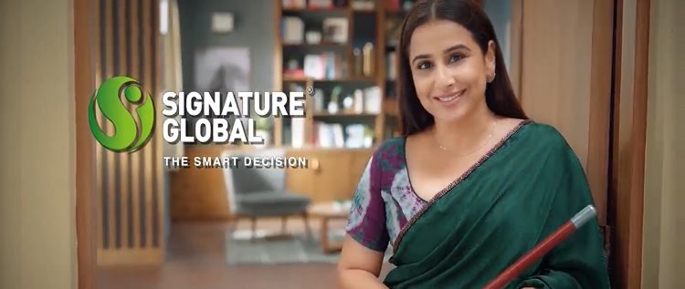 Signature Global launches new ad campaign with Vidya Balan