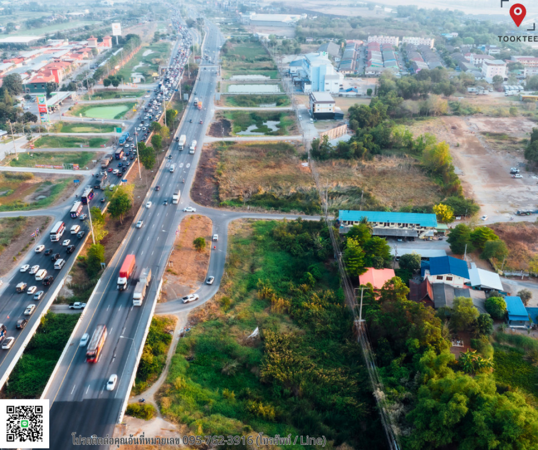 ภาพขาย ที่ดิน ด่วน! ด่วน! ที่ดินติดถนนสายเอเชีย อยุธย