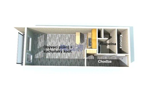 Prodaný byt 1+kk 35 m²
