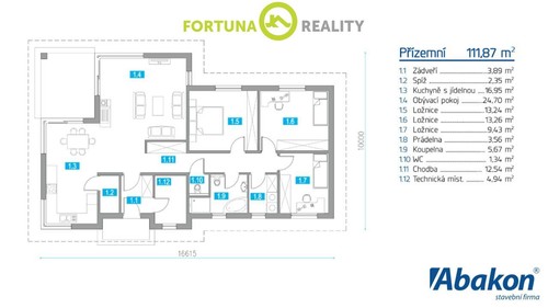 Prodej projektu 112 m²