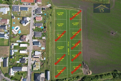 Prodej stavebního pozemku 920 m²