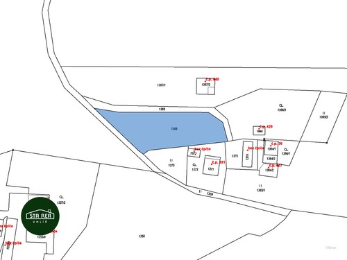 Prodej stavebního pozemku 1771 m²