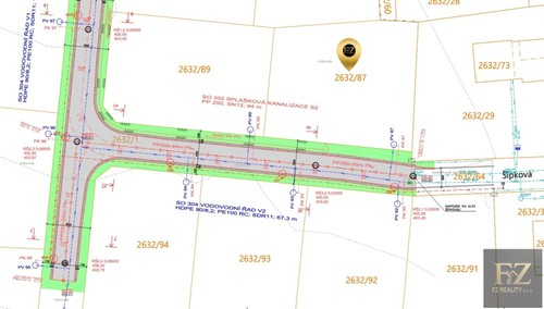 Prodej stavebního pozemku 742 m²