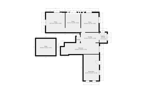 Prodej bytu 3+1 95 m²