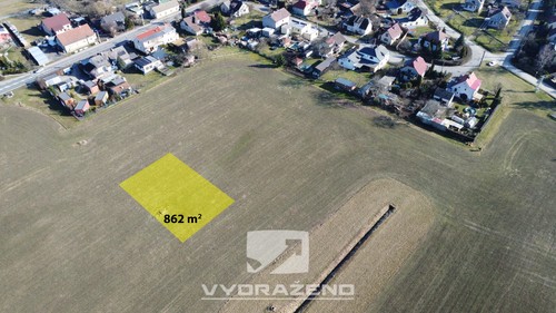 Prodej stavebního pozemku 862 m²