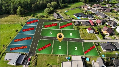 Prodej stavebního pozemku 687.2 m²