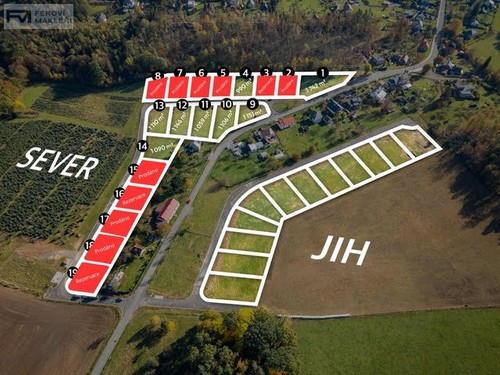 Prodej stavebního pozemku 1090 m²