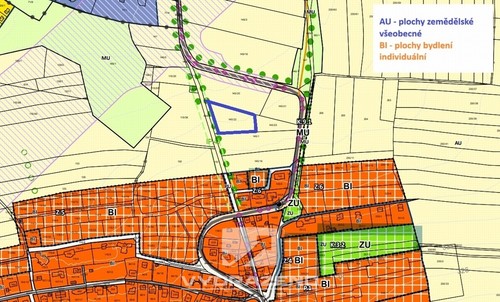 Prodej stavebního pozemku 4429 m²