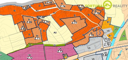 Prodej stavebního pozemku 5345 m²