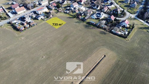 Prodej stavebního pozemku 735 m²