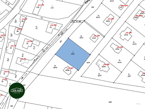 Prodej stavebního pozemku 1470 m²