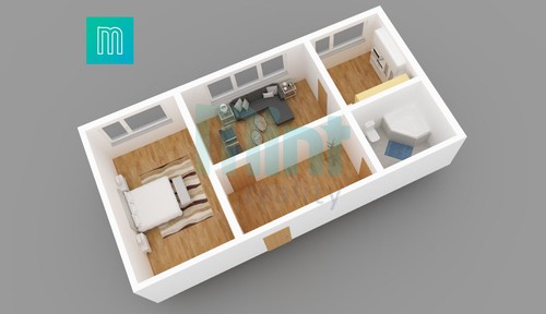 Prodej bytu 2+1 45 m²