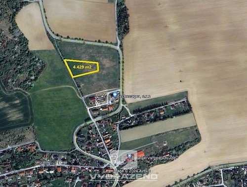 Prodej stavebního pozemku 4429 m²