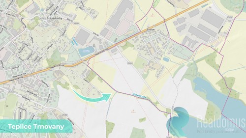 Prodej stavebního pozemku 2554 m²