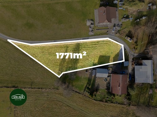 Prodej stavebního pozemku 1771 m²