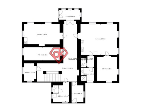 Prodej domu 448 m², pozemek 1653 m²