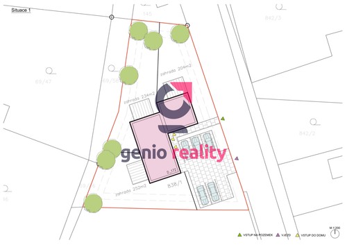 Prodej stavebního pozemku 1122 m²