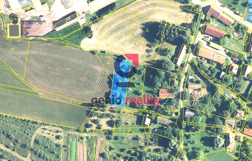 Prodej stavebního pozemku 1250 m²