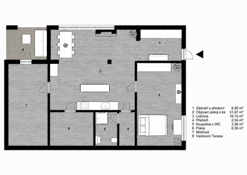 Prodej domu 82.6 m², pozemek 963 m²